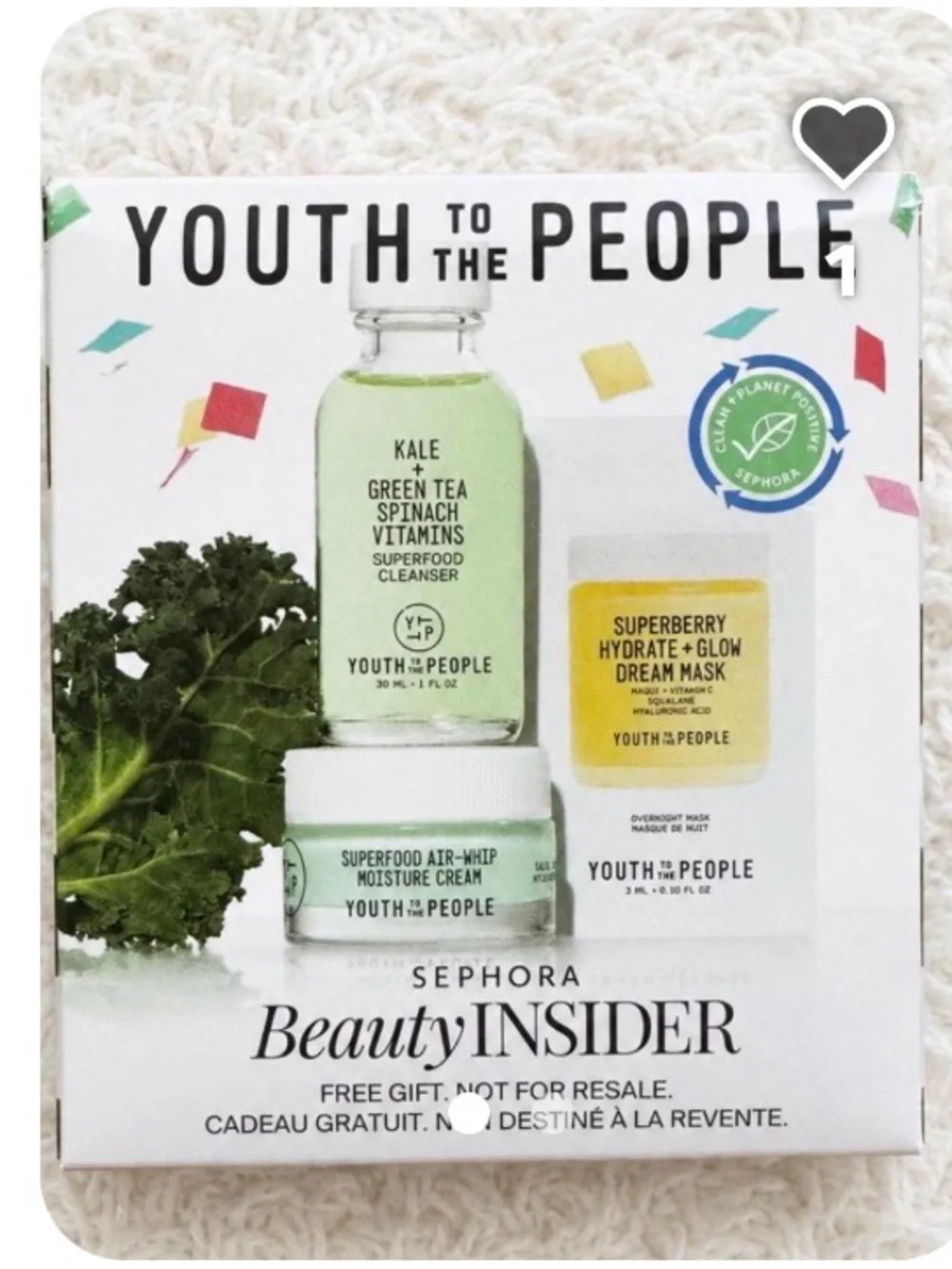 Youth To The People Green Superfood Moisture Set - Hydrate & Glow